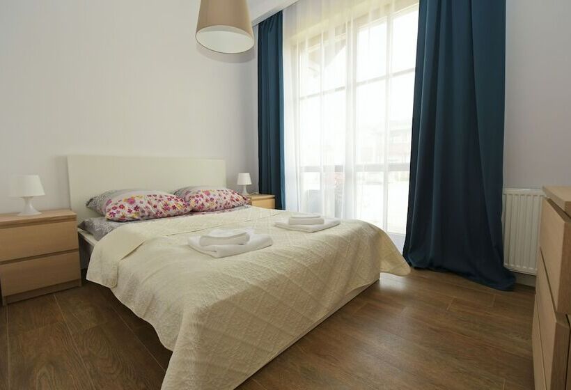 آپارتمان 1 خوابه با تراس, Poduszka Apartamenty Zdrojowe