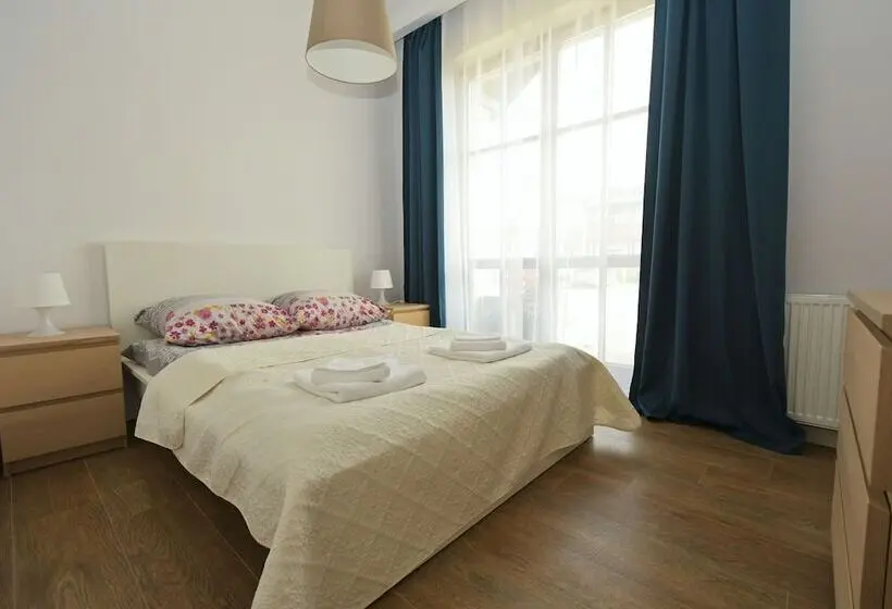 テラス付き１ベッドルームアパートメント, Poduszka Apartamenty Zdrojowe
