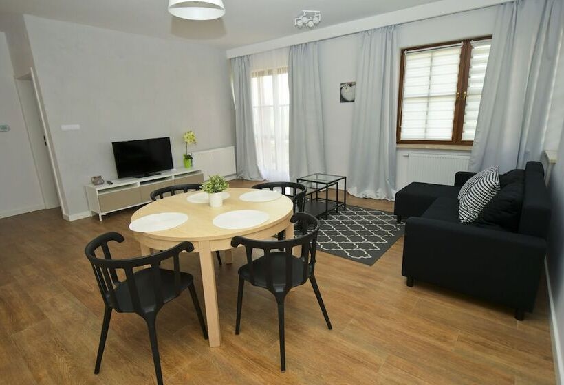 آپارتمان 1 خوابه با تراس, Poduszka Apartamenty Zdrojowe