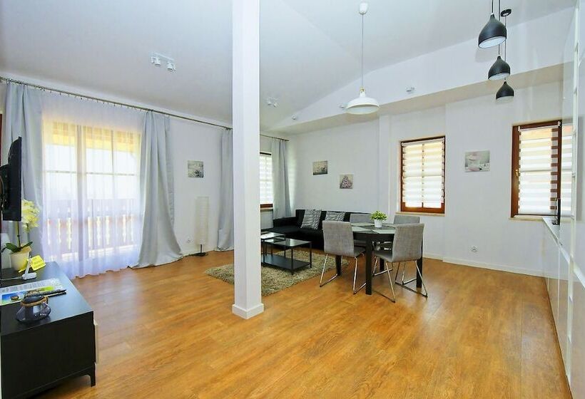 آپارتمان 1 خوابه با بالکن, Poduszka Apartamenty Zdrojowe