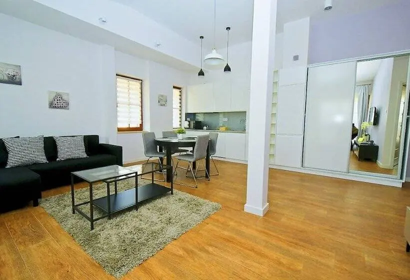 バルコニー付き１ベッドルームアパートメント, Poduszka Apartamenty Zdrojowe