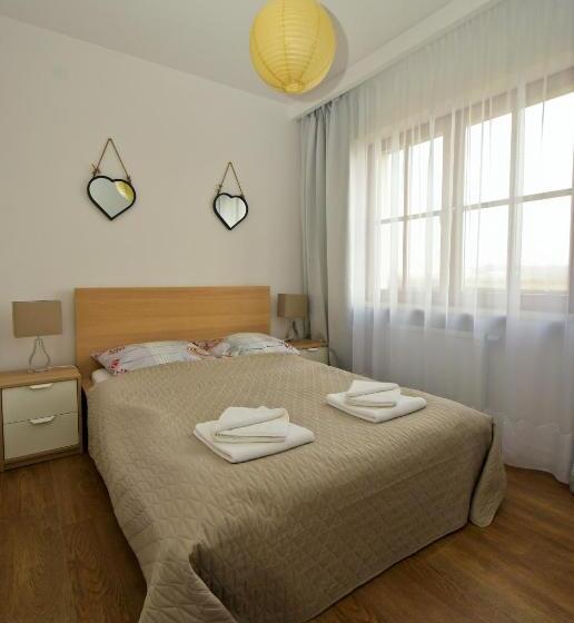 带1个卧室的带阳台的公寓, Poduszka Apartamenty Zdrojowe