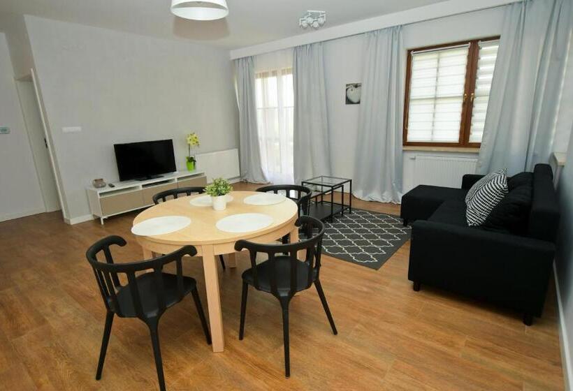 آپارتمان 1 خوابه با تراس, Poduszka Apartamenty Zdrojowe