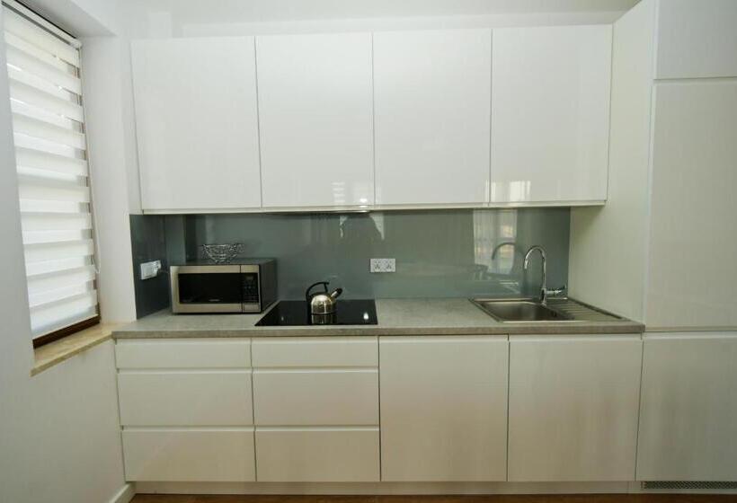带1个卧室的带阳台的公寓, Poduszka Apartamenty Zdrojowe