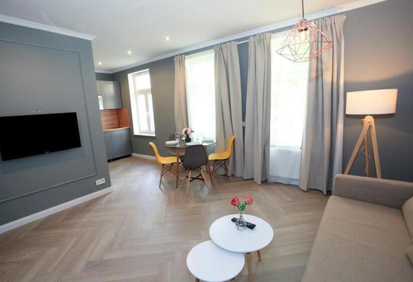 带1个卧室的高级公寓, Zollikof Aparts   Sauna & Studioapartments