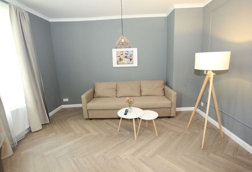 带1个卧室的高级公寓, Zollikof Aparts   Sauna & Studioapartments