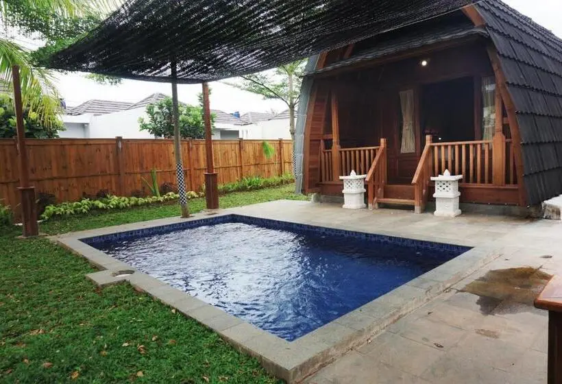 Villa 1 Soveværelse, Collection O 9 Villa Ubud Anyer