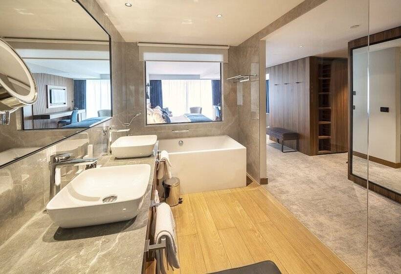 سوییت جونیور با چشمانداز دریا, Luxury Hotel Riva