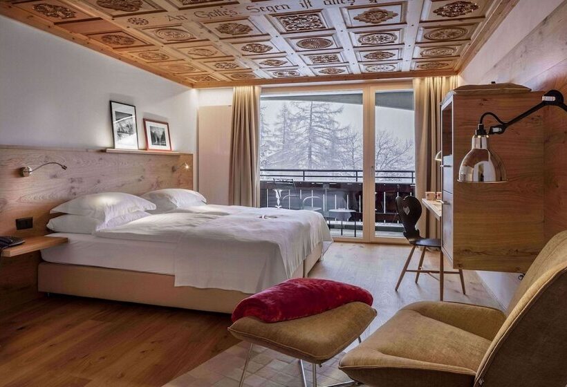 高级大房间, Swiss Alpine Hotel Allalin