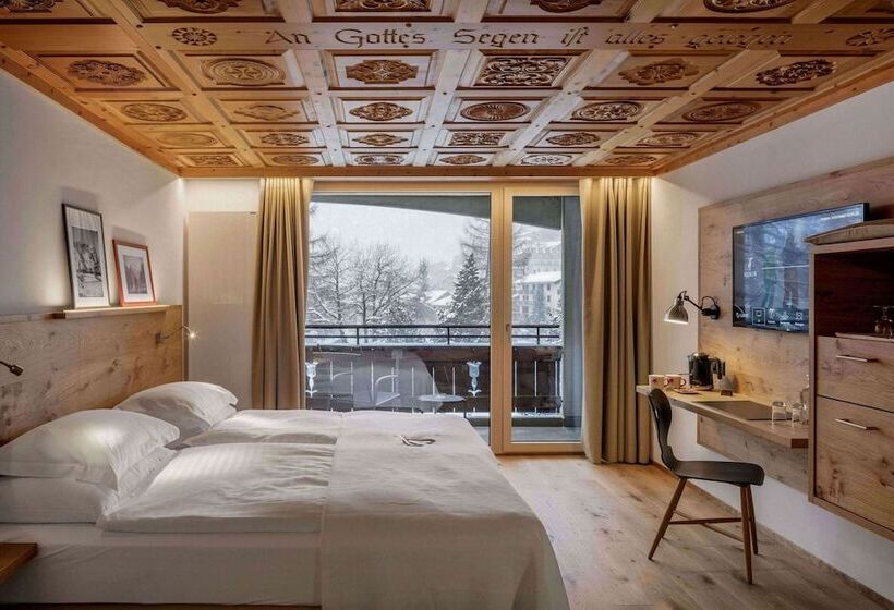 高级大房间, Swiss Alpine Hotel Allalin