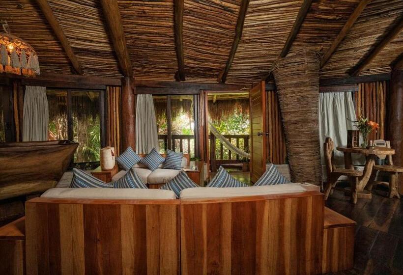 سوئیت با تخت بزرگ, Kanan Tulum Treehouse, Rooftop, Beach Club & Spa   Adults Only