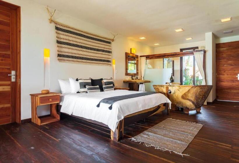 キングサイズベッドのスタンダードルーム, Kanan Tulum Treehouse, Rooftop, Beach Club & Spa   Adults Only