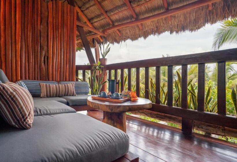 اتاق استاندارد با 2 تخت دوبل, Kanan Tulum Treehouse, Rooftop, Beach Club & Spa   Adults Only