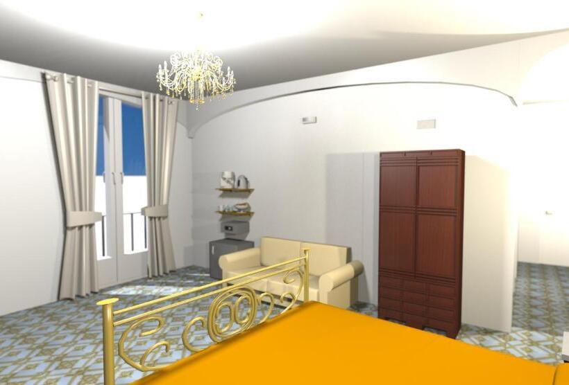 디럭스 스위트 킹 침대, Core Amalfitano City Suites