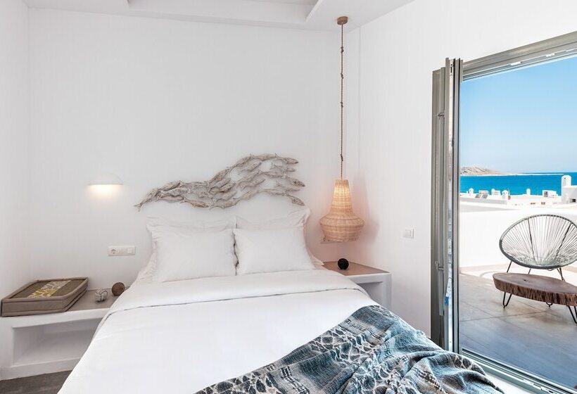 חדר דלוקס נוף לים, Bohemian Luxury Boutique Hotel   Adults Only