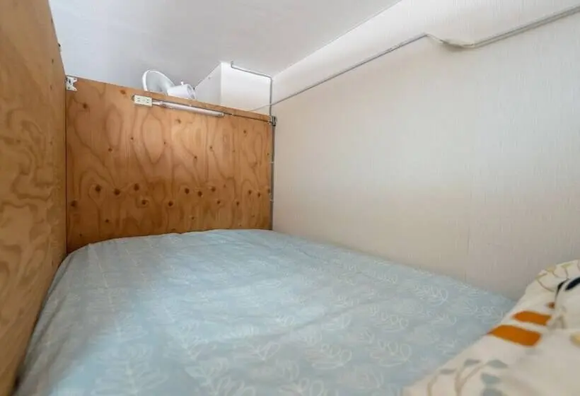 تختخواب در اتاق مشترک, Hostel Paq Tokushima