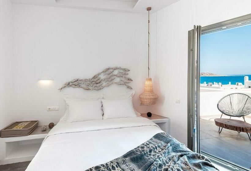 חדר דלוקס נוף לים, Bohemian Luxury Boutique Hotel   Adults Only