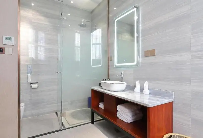 اتاق استاندارد با تخت بزرگ, Mengguo Hotel Pudong Airport