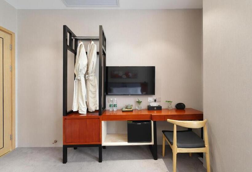 스탠다드 룸 킹사이즈 침대, Mengguo Hotel Pudong Airport