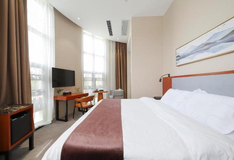 스탠다드 룸 킹사이즈 침대, Mengguo Hotel Pudong Airport