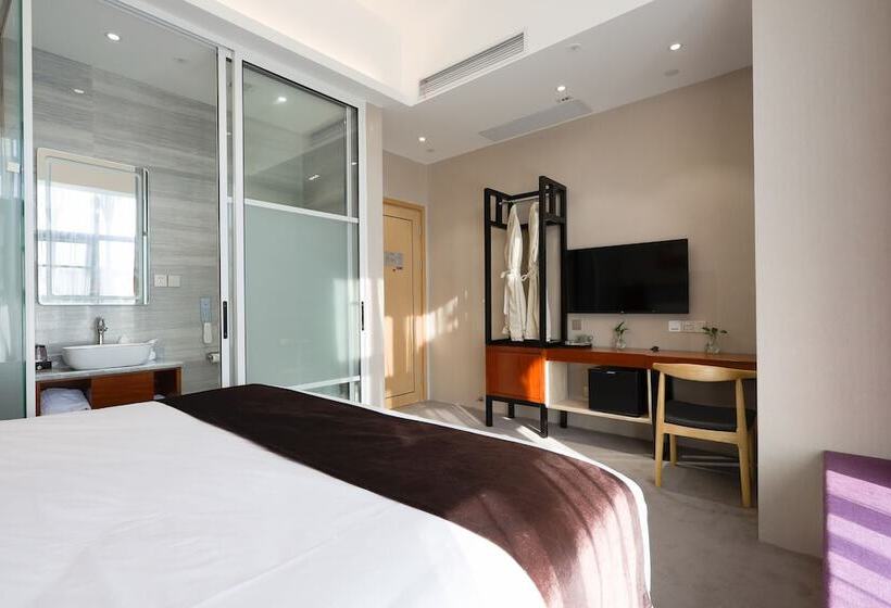 디럭스 룸, Mengguo Hotel Pudong Airport