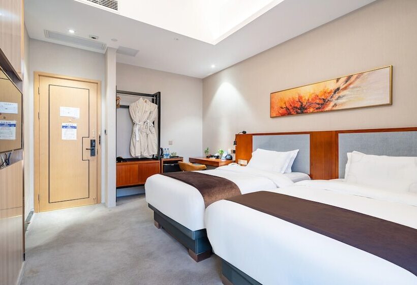 디럭스 룸, Mengguo Hotel Pudong Airport