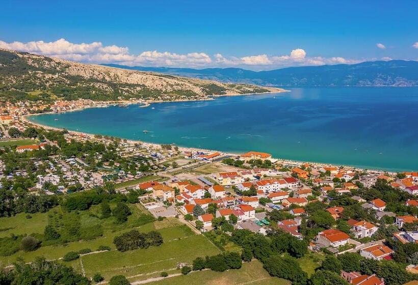 חדר דלוקס עם מרפסת נוף לים, Bed & Breakfast Villa Terezija