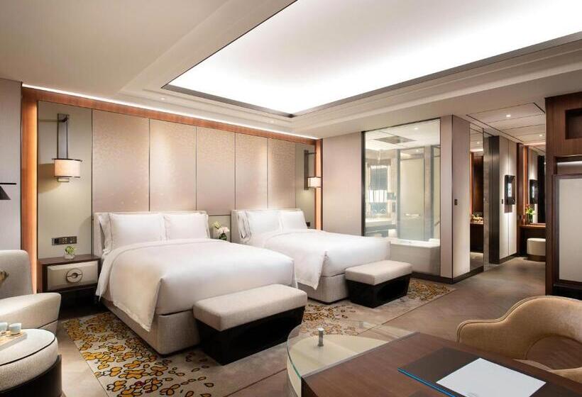 琮城市景观的豪华间, Raffles Shenzhen