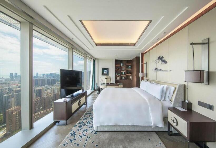 带城市景观的优质房间, Raffles Shenzhen