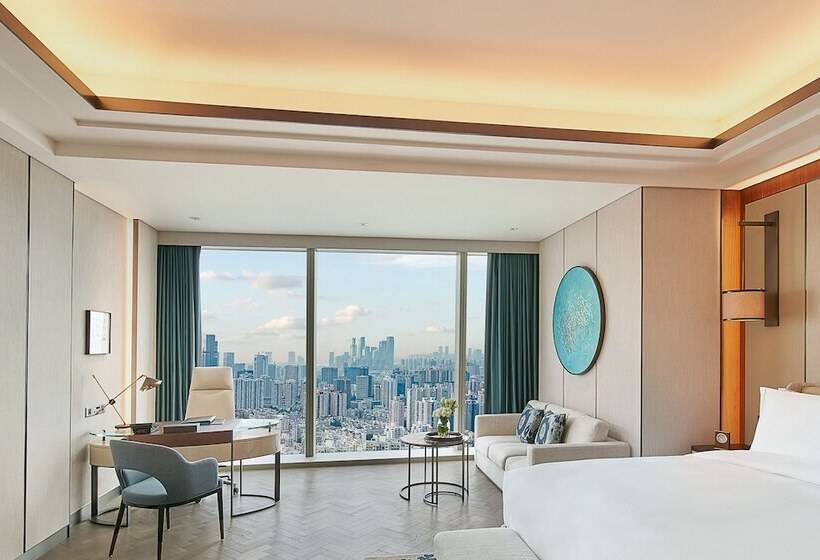 琮城市景观的豪华间, Raffles Shenzhen