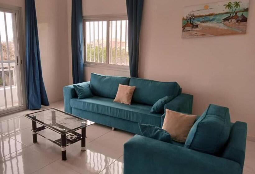 آپارتمان 1 خوابه با چشمانداز استخر, Residence Saint James