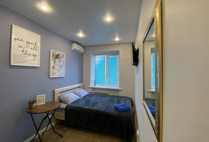 اتاق استاندارد با چشم‌انداز دریا, Hostel Abordage