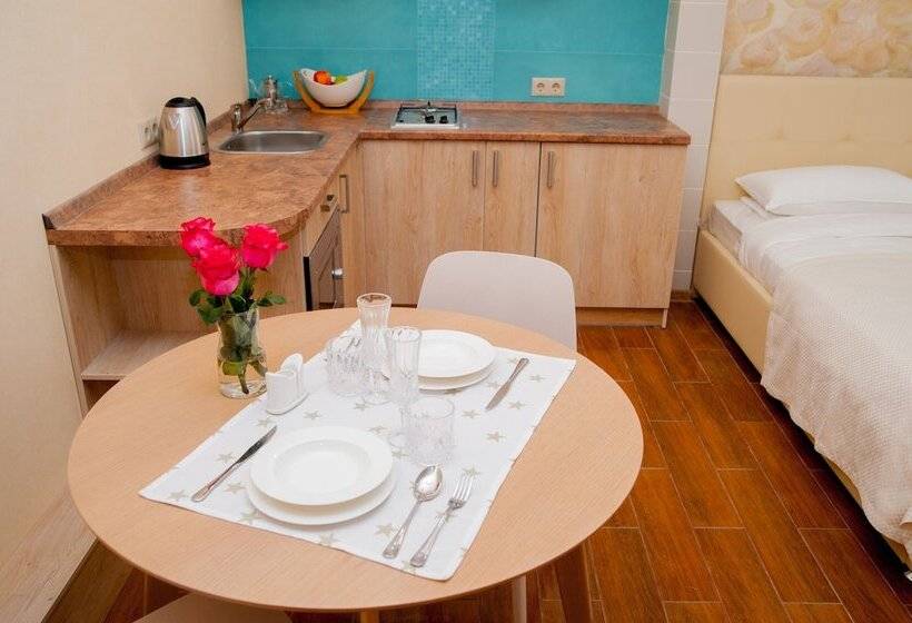 Апартаменты 1 Спальня, Modern History Apartments