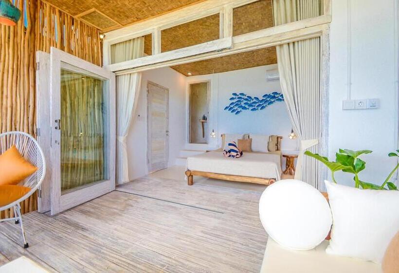 Quarto Deluxe com Sacada, Le Cliff Bali