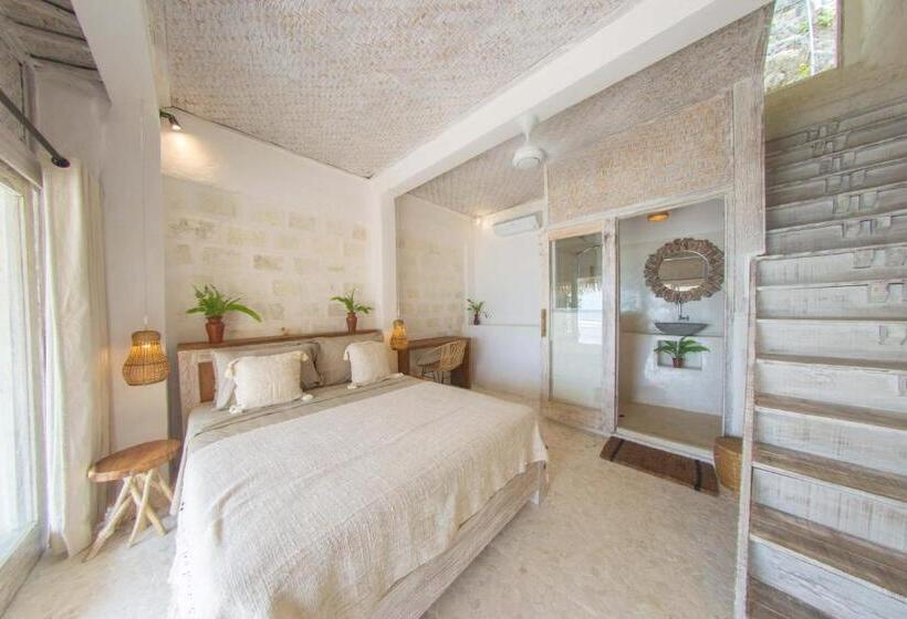 Quarto Deluxe Vista Mar com Sacada, Le Cliff Bali