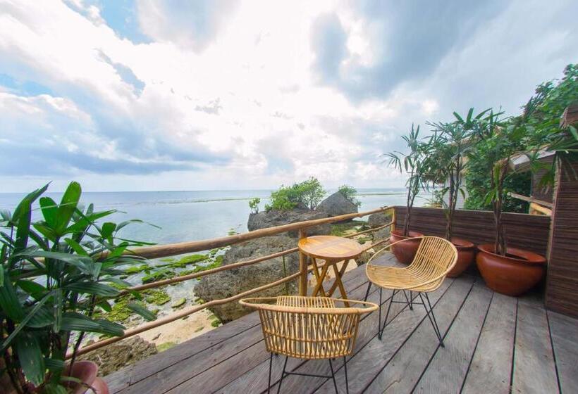 Quarto Deluxe Vista Mar com Sacada, Le Cliff Bali