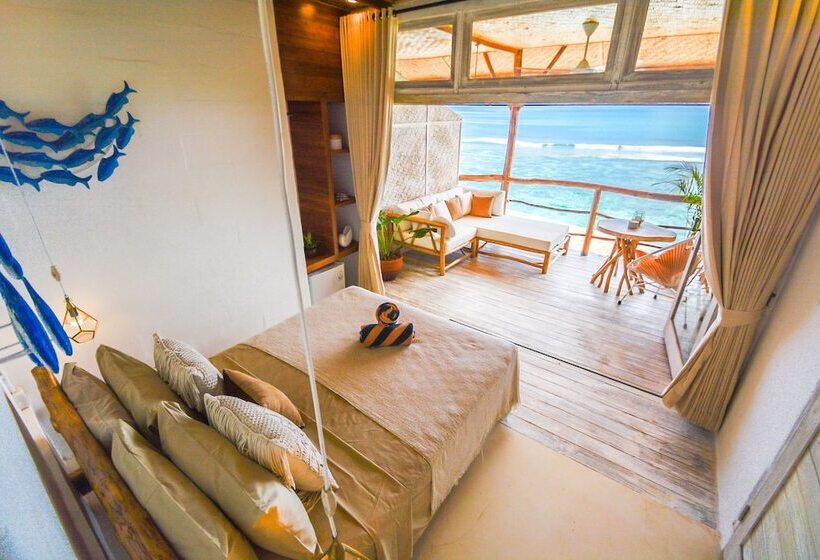 Quarto Deluxe com Sacada, Le Cliff Bali
