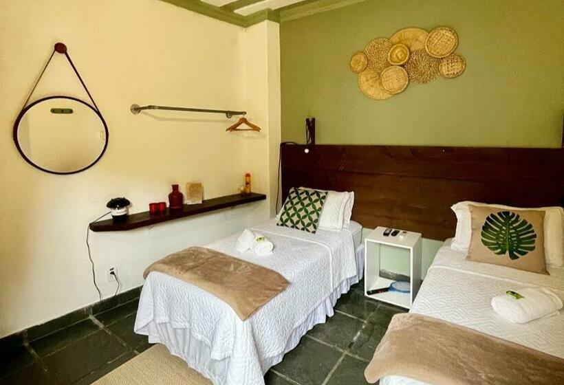 חדר אקונומי, Casas Do Pátio Pousada & Bar