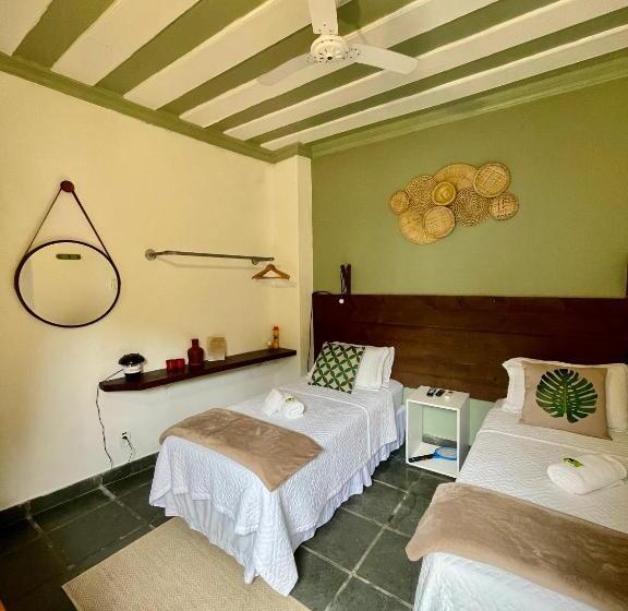 חדר אקונומי, Casas Do Pátio Pousada & Bar