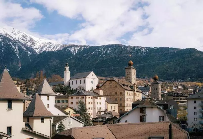 Premium-huone Parveke, Stockalperhof