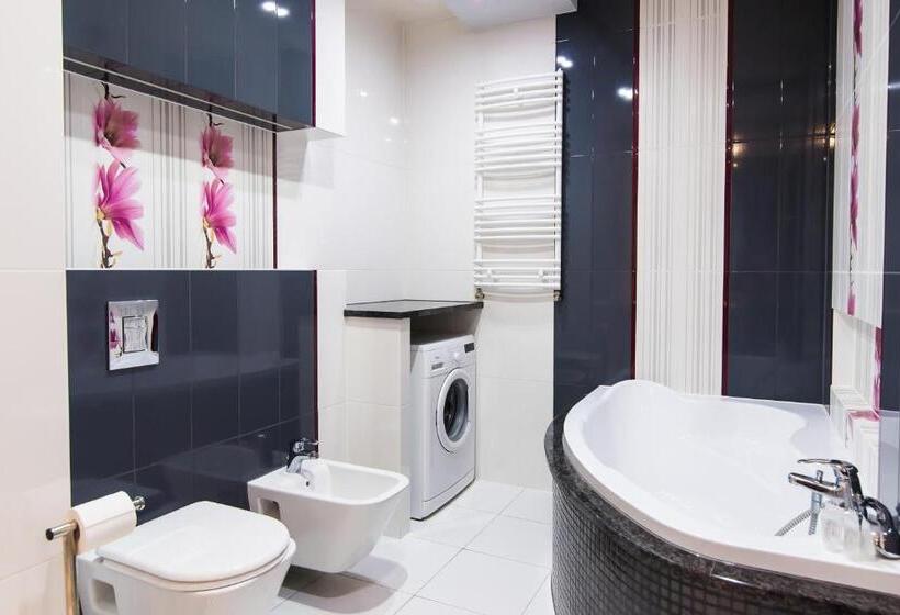 침실 1개 디럭스 아파트, Notabene Wola Apartment