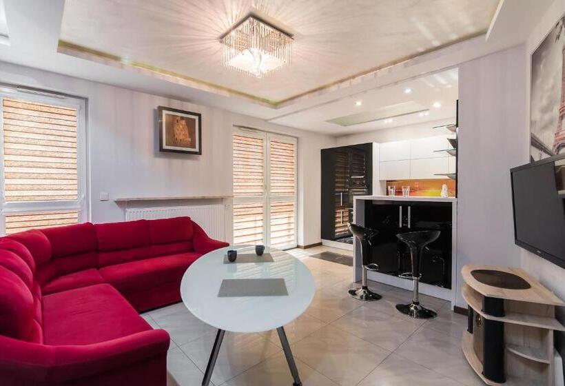 침실 1개 디럭스 아파트, Notabene Wola Apartment