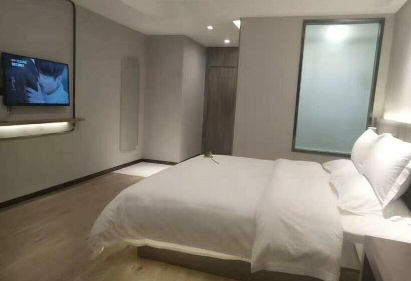 标准间带双人床, 7days Inn Xi An Northwest University North Gate