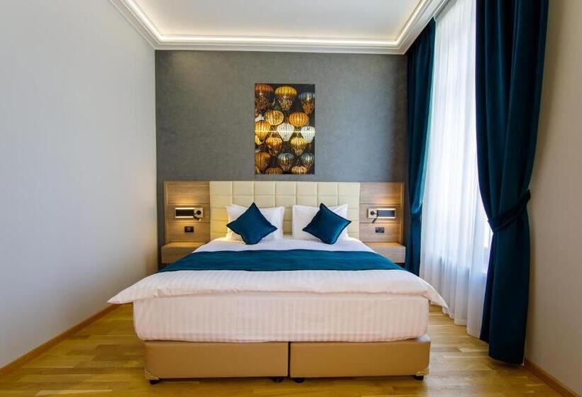 غرفة ديلوكس سرير كينج, Casa Hrisicos