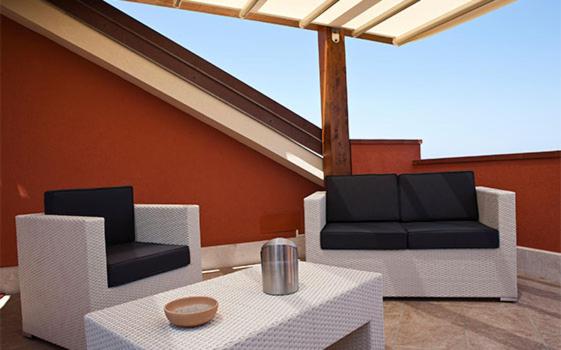 اتاق استاندارد با تراس, B&b 7cento Ulivi