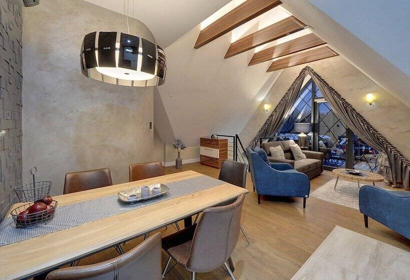 带两个卧室的顶楼公寓, Norweska Dolina Family&pet Friendly Resort