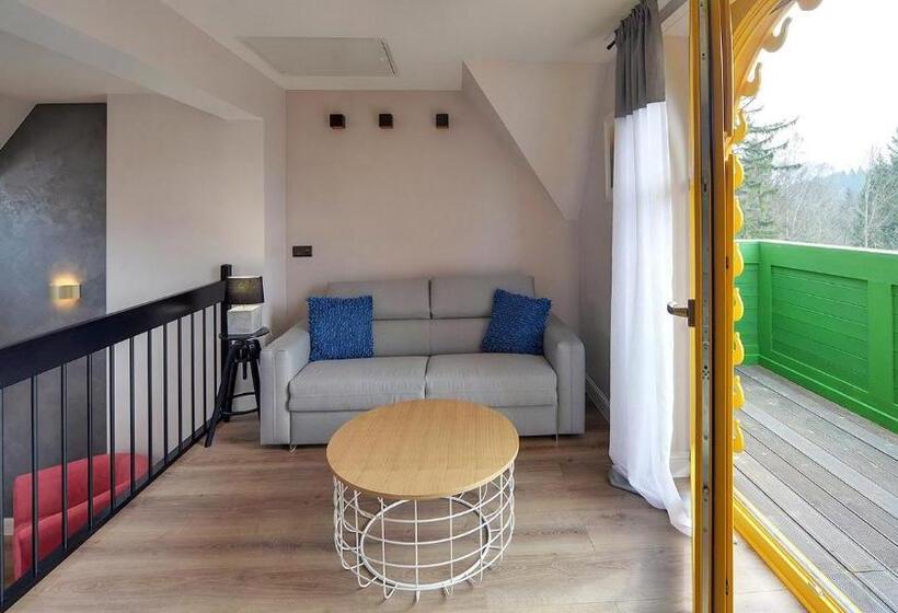 带阳台两卧公寓, Norweska Dolina Family&pet Friendly Resort