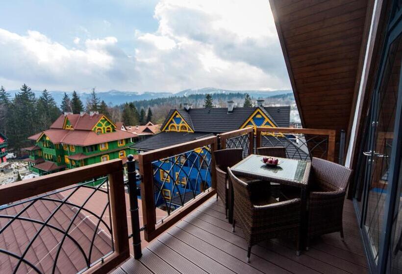 带两个卧室的顶楼公寓, Norweska Dolina Family&pet Friendly Resort