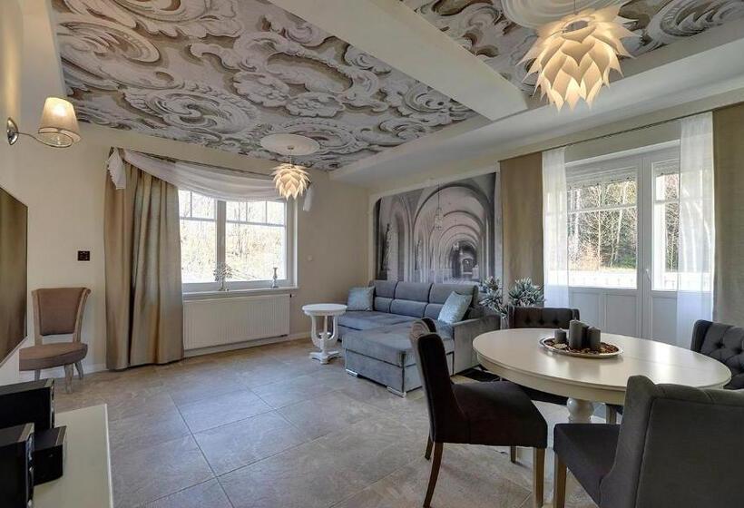 带1个卧室的高级公寓, Norweska Dolina Family&pet Friendly Resort