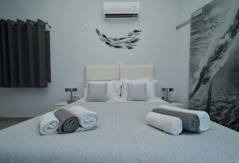 1침실 디럭스 아파트 바다 전망, Dardiza Boutique